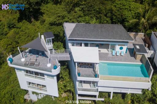 Exceptional 5-Bedroom Samui Sea-view Villa at Bo Phut