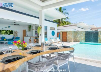 Exceptional 5-Bedroom Samui Sea-view Villa at Bo Phut