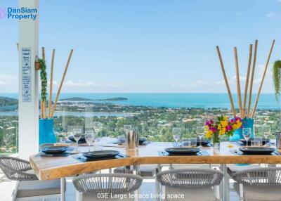 Exceptional 5-Bedroom Samui Sea-view Villa at Bo Phut