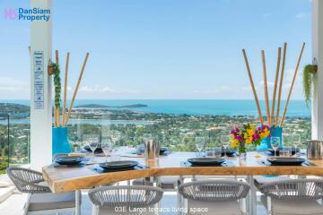 Exceptional 5-Bedroom Samui Sea-view Villa at Bo Phut