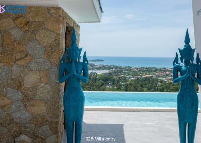 Exceptional 5-Bedroom Samui Sea-view Villa at Bo Phut