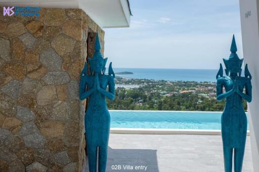 Exceptional 5-Bedroom Samui Sea-view Villa at Bo Phut