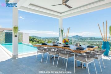 Exceptional 5-Bedroom Samui Sea-view Villa at Bo Phut