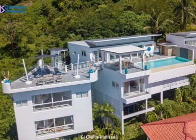 Exceptional 5-Bedroom Samui Sea-view Villa at Bo Phut