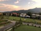 View of neighborhood with various houses and lush green surroundings