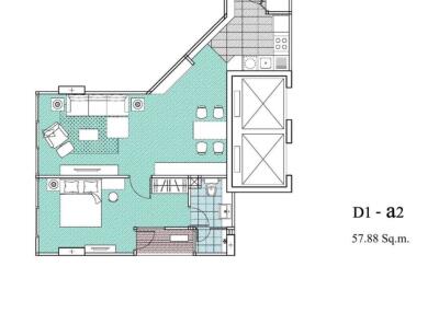 4th floor plan of a property