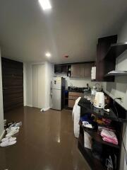 Small kitchen area with appliances