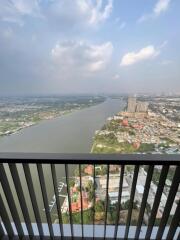 Balcony with river view