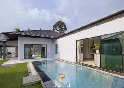 Newly Built Pool Villa - 626 sqm Land - Baan Pattaya 6 Huay Yai