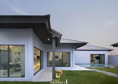 Newly Built Pool Villa - 527 sqm Land - Baan Pattaya 6 Huay Yai