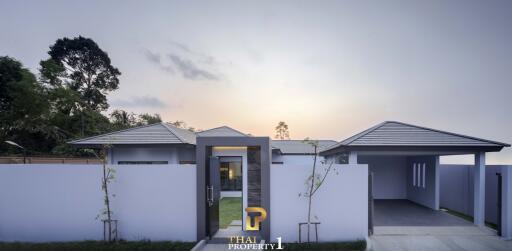 Newly Built Pool Villa - 527 sqm Land - Baan Pattaya 6 Huay Yai