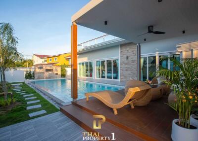 Luxury New 3 Bedroom Pool Villa For Sale - Soi Hua Hin 102