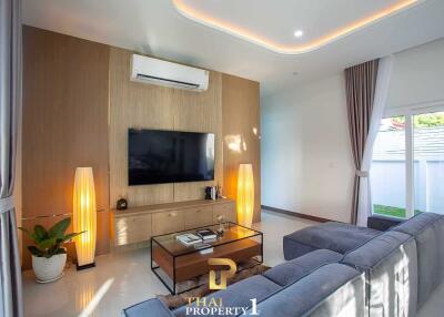 Luxury New 3 Bedroom Pool Villa For Sale - Soi Hua Hin 102