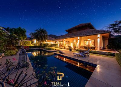 Charming 5 Bed Pool Villa - White Lotus 2 Hua Hin