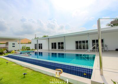 New Modern Low Energy Luxury Pool Villa With German Construction Technology