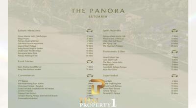 2 Bed Beachfront Condo Project Ban Amphur - THE PANORA ESTUARIA (Under Construction)