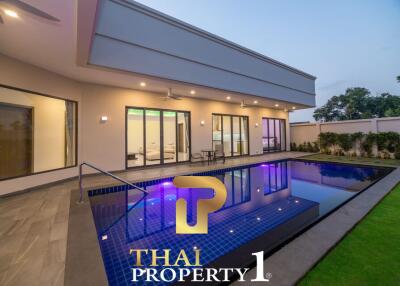 Modern Pool Villa At Mabprachan - Pattaya