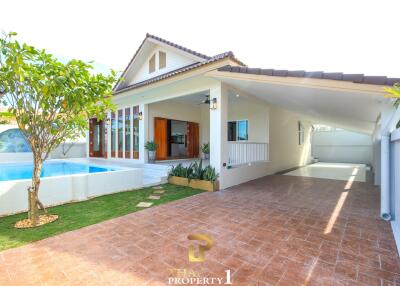 Central Located Modern 3 Bedroom Pool Villa  Hua Hin Soi 102