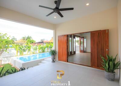 Central Located Modern 3 Bedroom Pool Villa  Hua Hin Soi 102