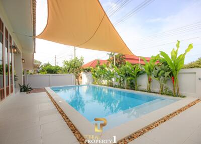 Central Located Modern 3 Bedroom Pool Villa  Hua Hin Soi 102