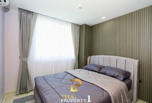 Lovely Renovated 1 Bed Condo At Paradise Park Jomtien