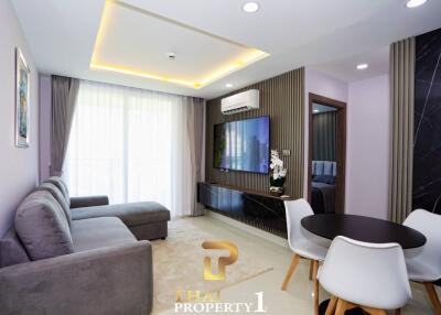 Lovely Renovated 1 Bed Condo At Paradise Park Jomtien