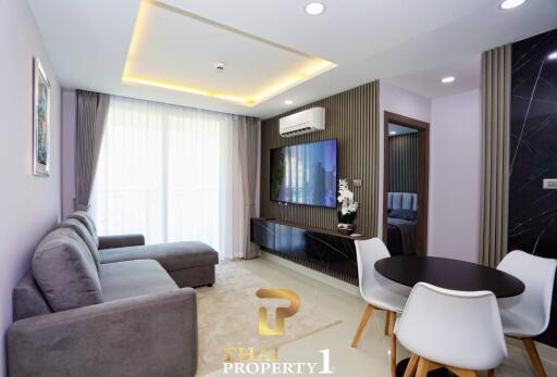 Lovely Renovated 1 Bed Condo At Paradise Park Jomtien