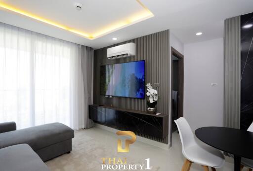 Lovely Renovated 1 Bed Condo At Paradise Park Jomtien