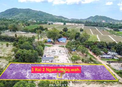 1 Rai 2 Ngan Land For Sale - Black Mountain Area Hua Hin