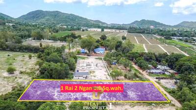 1 Rai 2 Ngan Land For Sale - Black Mountain Area Hua Hin