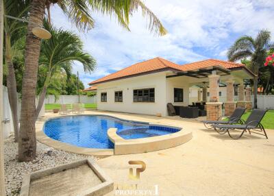 Corner 648 SQM. Plot - 3 Bedroom Pool Villa  At Orchid Paradise Homes