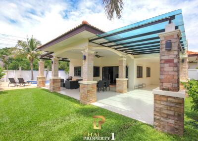 Corner 648 SQM. Plot - 3 Bedroom Pool Villa  At Orchid Paradise Homes