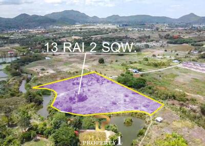 Perfect Development Land - 13 Rai For Sale - Hin Lek Fai, Hua Hin