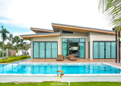 Modern 3 Bedroom Pool Villa On Large Plot Of Land - Anchan Garden Hua Hin