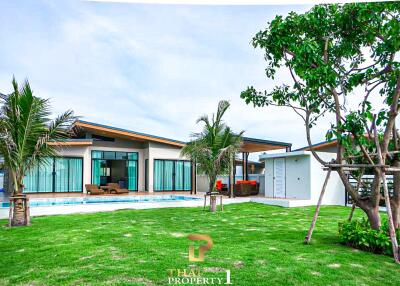 Modern 3 Bedroom Pool Villa On Large Plot Of Land - Anchan Garden Hua Hin