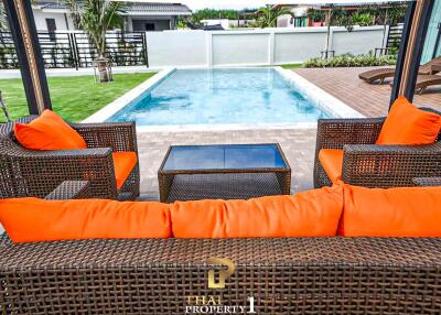 Modern 3 Bedroom Pool Villa On Large Plot Of Land - Anchan Garden Hua Hin