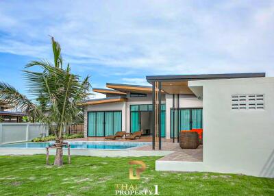 Modern 3 Bedroom Pool Villa On Large Plot Of Land - Anchan Garden Hua Hin