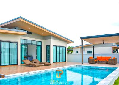 Modern 3 Bedroom Pool Villa On Large Plot Of Land - Anchan Garden Hua Hin