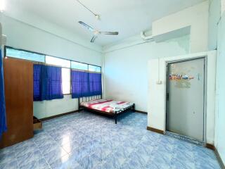 Spacious bedroom with natural light