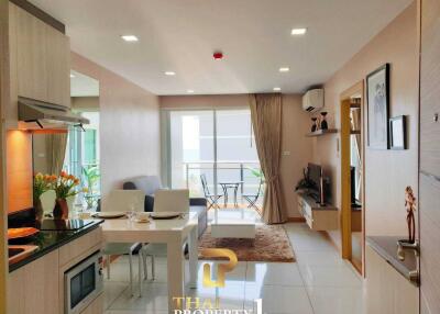 Furnished One Bedroom Condo At Whale Marina Condo - Na Jomtien