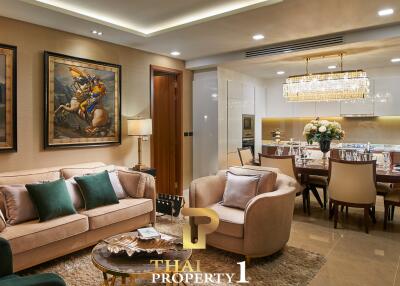 Finest Luxury In Pattaya - Top Floor 2 Bedroom Sea View Unit At Elysium Residences