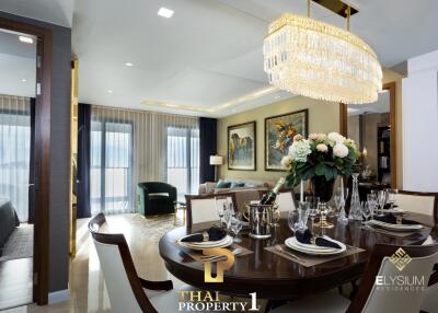 Finest Luxury In Pattaya - Top Floor 2 Bedroom Sea View Unit At Elysium Residences