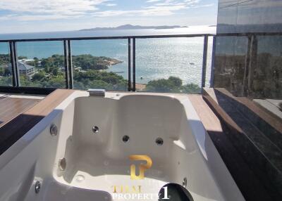 Finest Luxury In Pattaya - Top Floor 2 Bedroom Sea View Unit At Elysium Residences