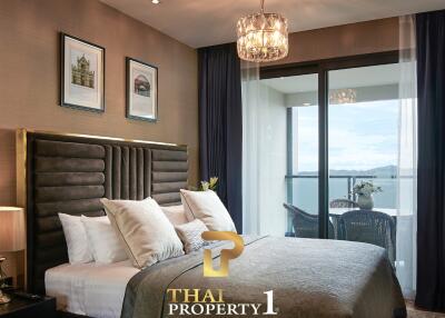 Finest Luxury In Pattaya - Top Floor 2 Bedroom Sea View Unit At Elysium Residences