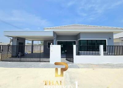 Brand New Single-Storey House - Baan Sritara Hua Hin Soi 112