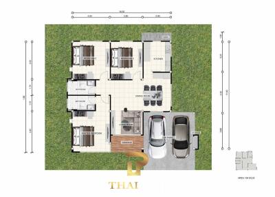 Brand New 3 Bedroom House - Baan Sritara Hua Hin