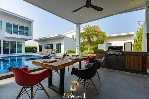 Modern Luxury Pool Villa At Palm Garden Hua Hin / Cha Am