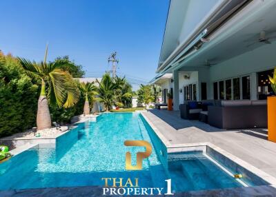 Modern High Quality 4 Bed Pool Villa For Sale - Hua Hin Soi 70