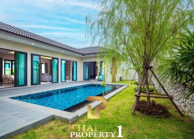 New Charming 3 Bed Pool Villa Garden Ville 8 - Huai Yai Pattaya