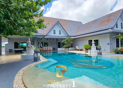 Large Family 6 Bed Pool Villa On 1 Rai 70 Sqw. Plot - Huai Yai - Pattaya